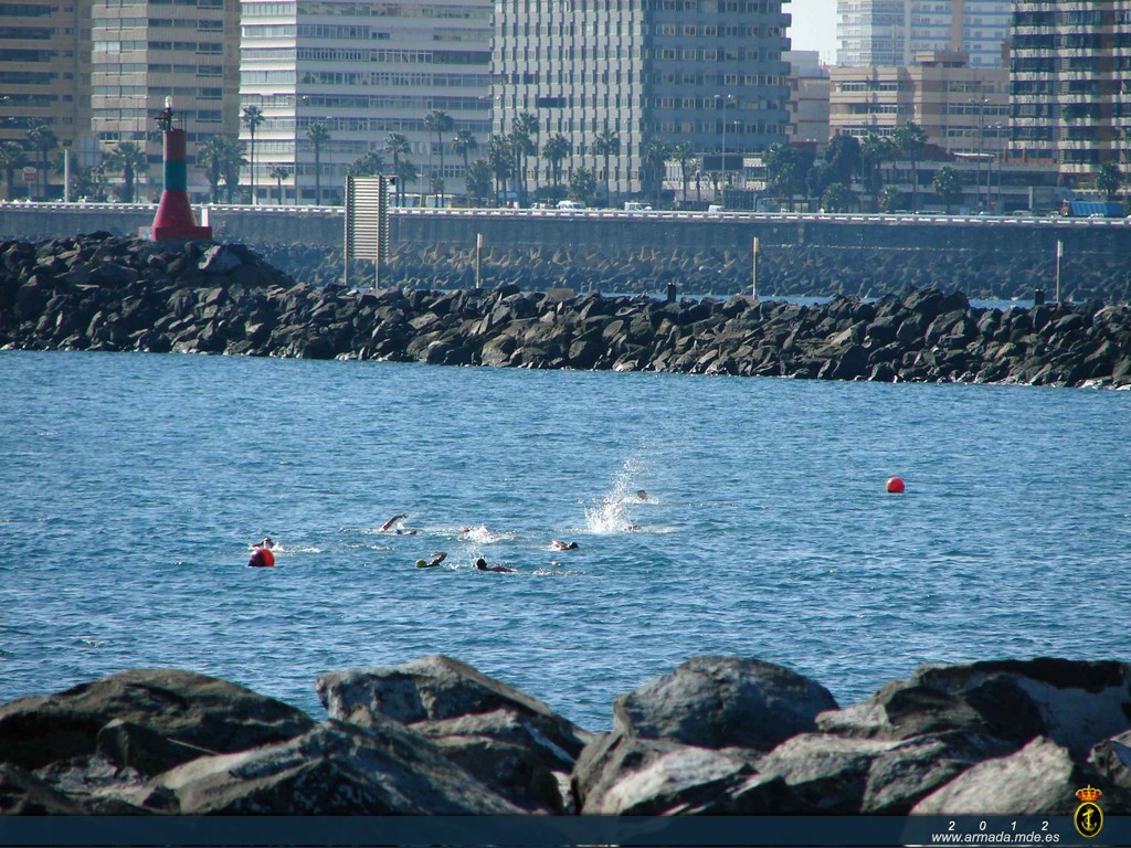 Canarias.- Aquatlón celebrado en la Playa de Las Alcaravaneras